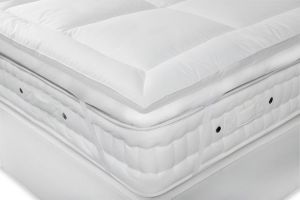extra long and wide duck down and feather mattress pads