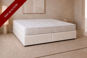 reinforced divan base, super strong mattress