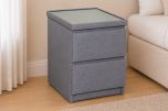 any fabric bedside table
